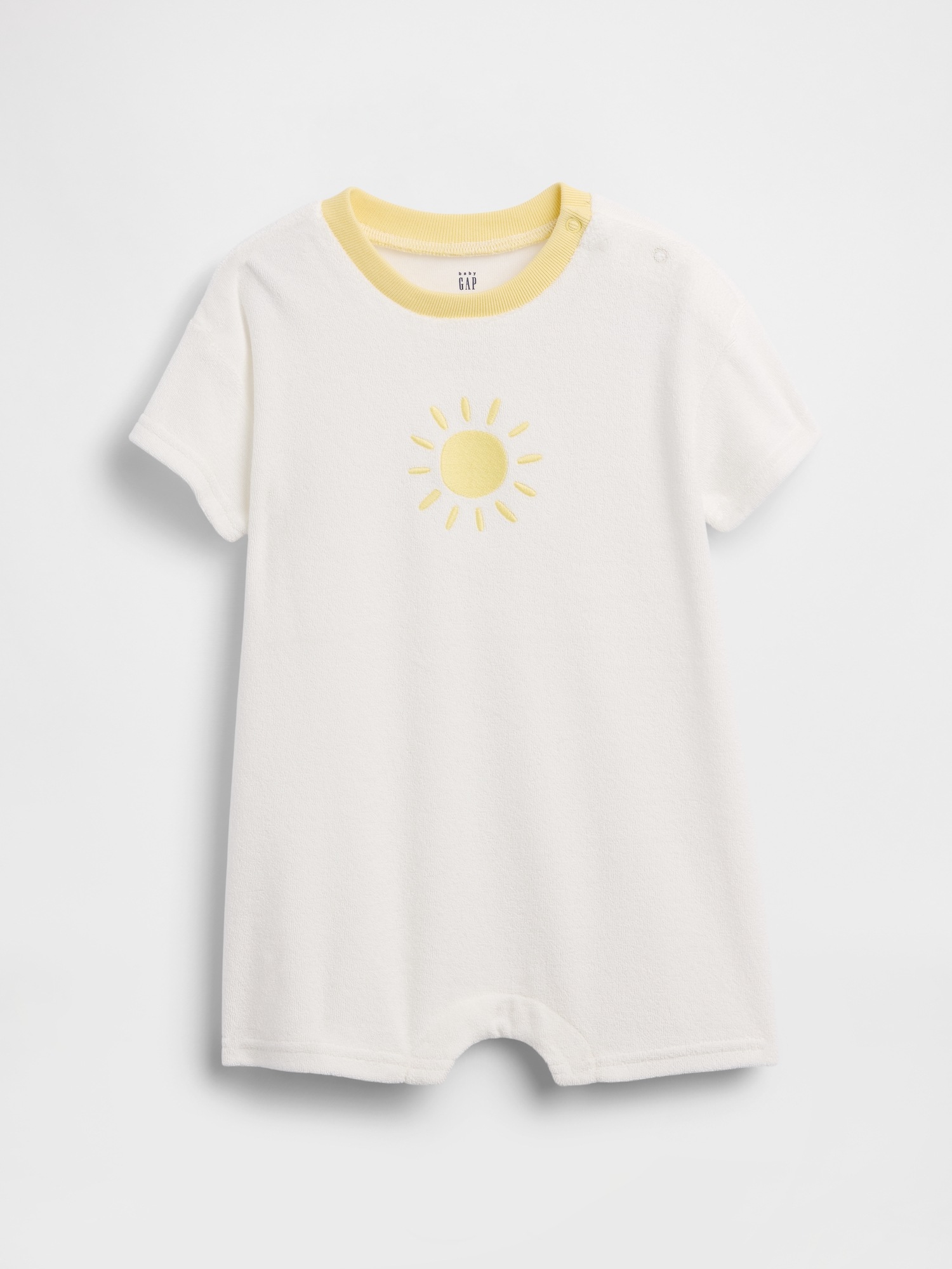 Детское боди-шорти Gap Henley