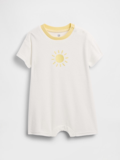 Baby French Terry Shorty One-Piece