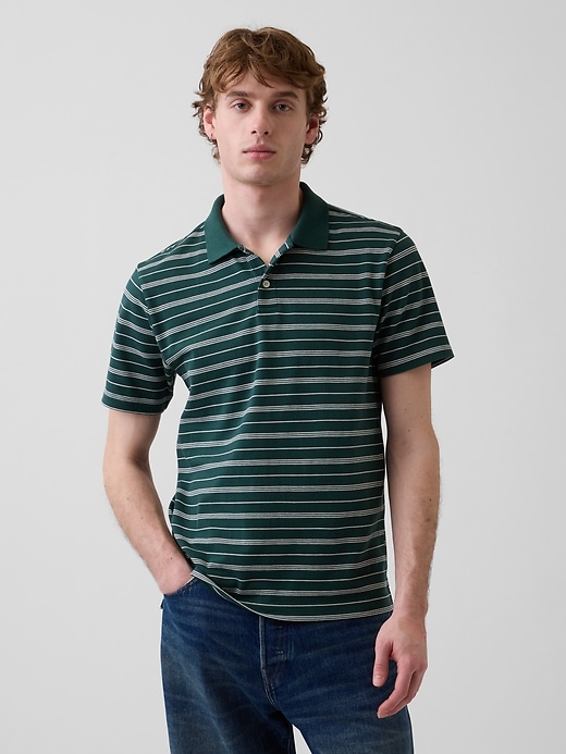 Image number 1 showing, Pique Polo Shirt