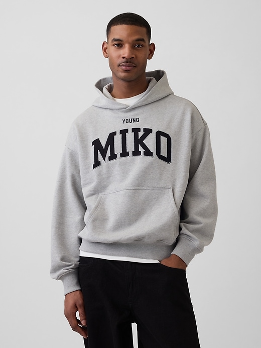 Image number 5 showing, Young Miko Adult Heavyweight Logo Hoodie