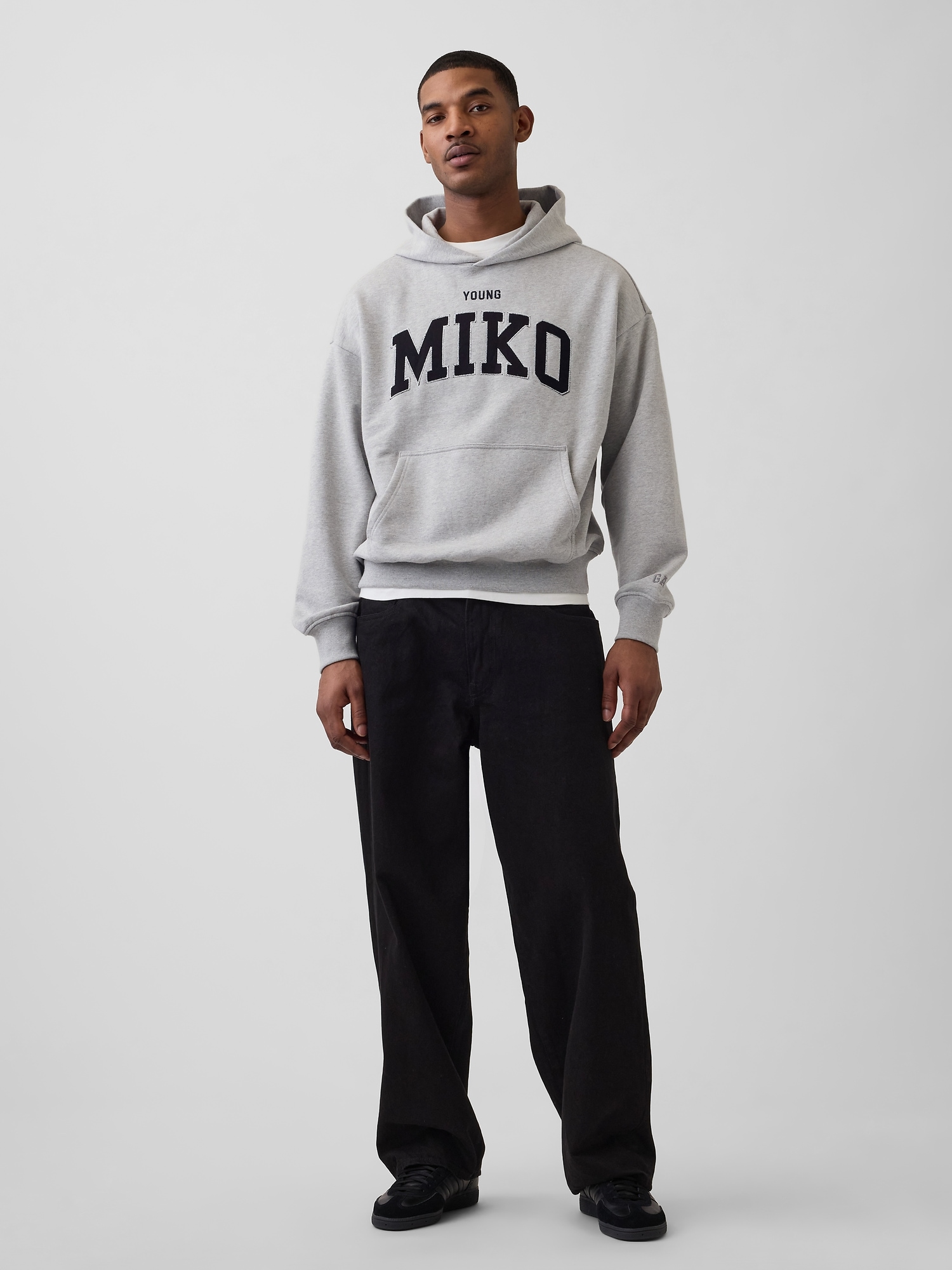 Young Miko Adult Heavyweight Logo Hoodie