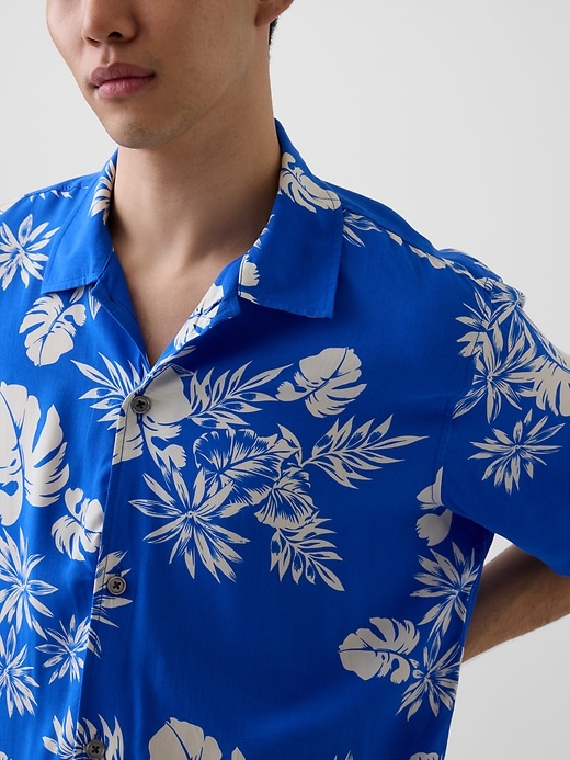 Image number 4 showing, Relaxed Camp Collar Shirt