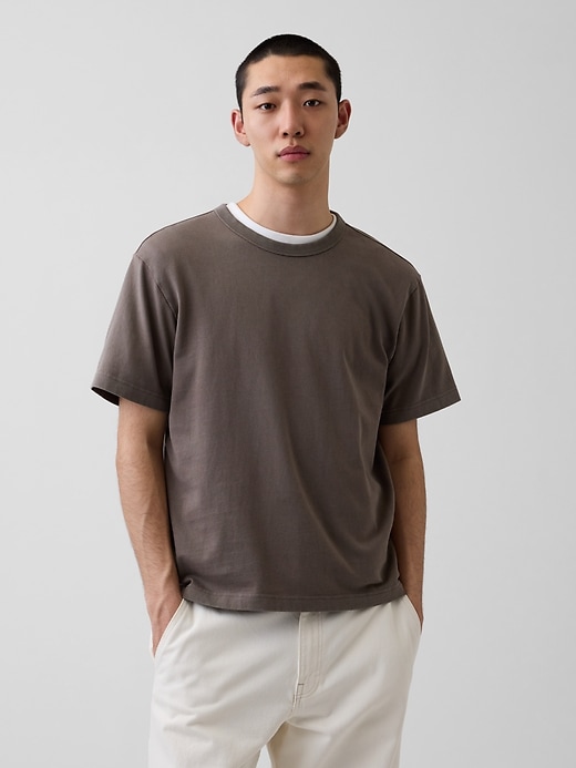 Image number 1 showing, Adult Heavyweight Relaxed T-Shirt