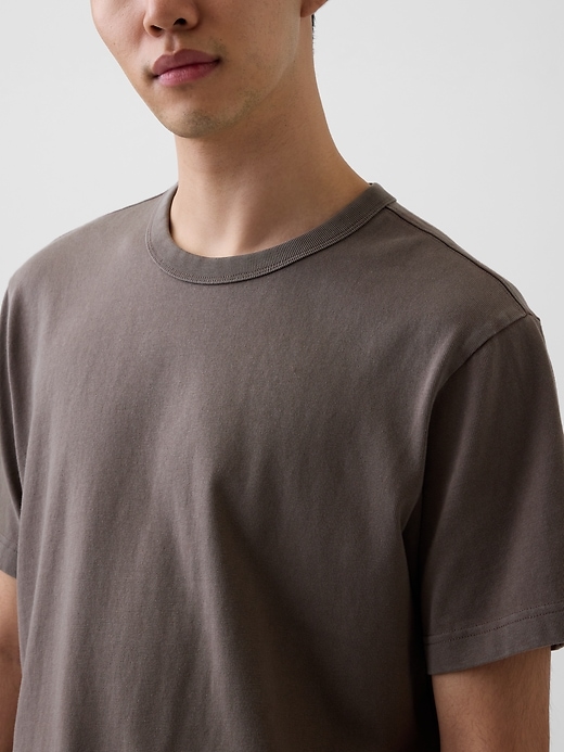 Image number 4 showing, Adult Heavyweight Relaxed T-Shirt
