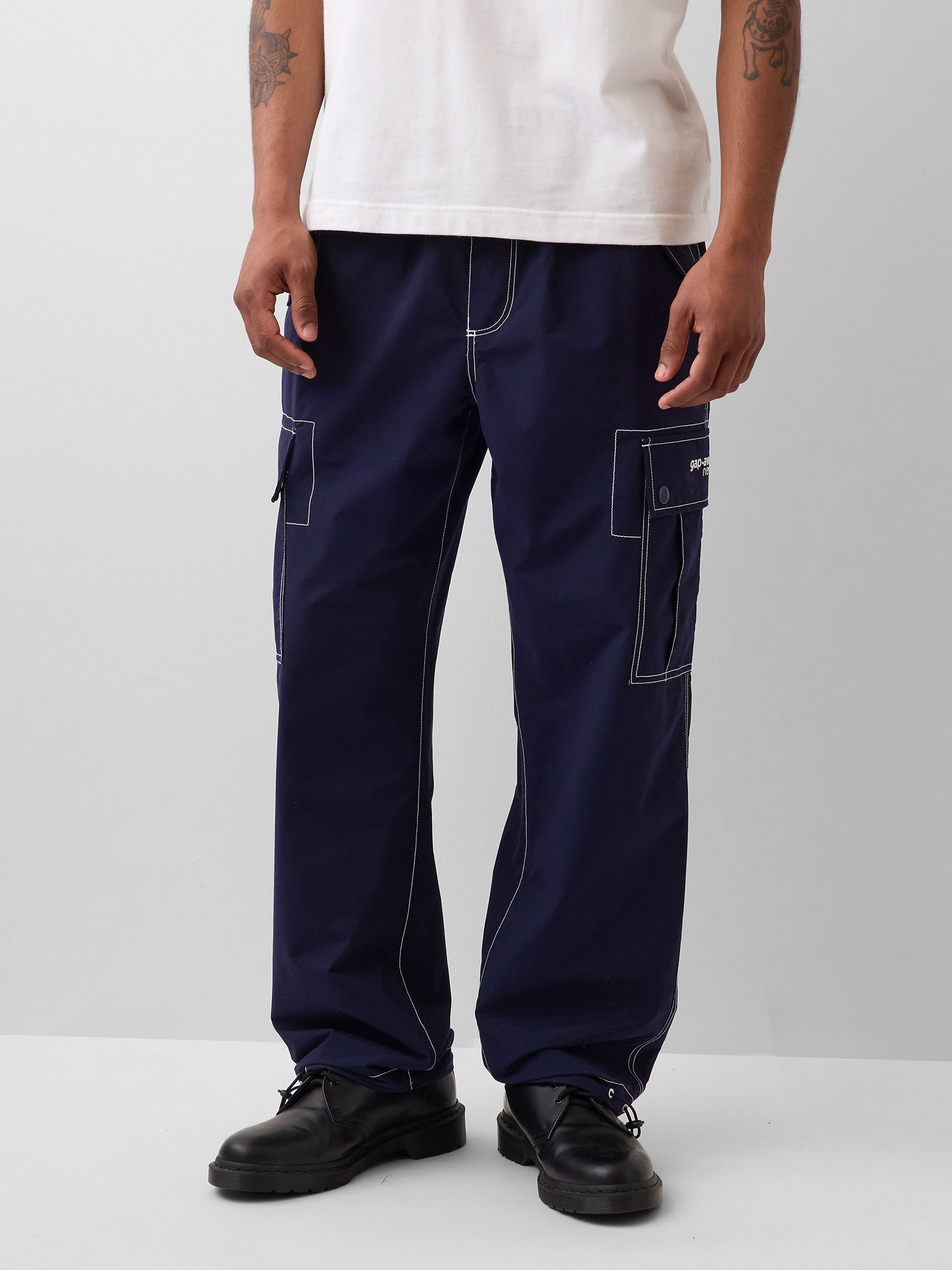 Мужские брюки Gap × Awake NY Cargo Baggy Joggers — фото 2