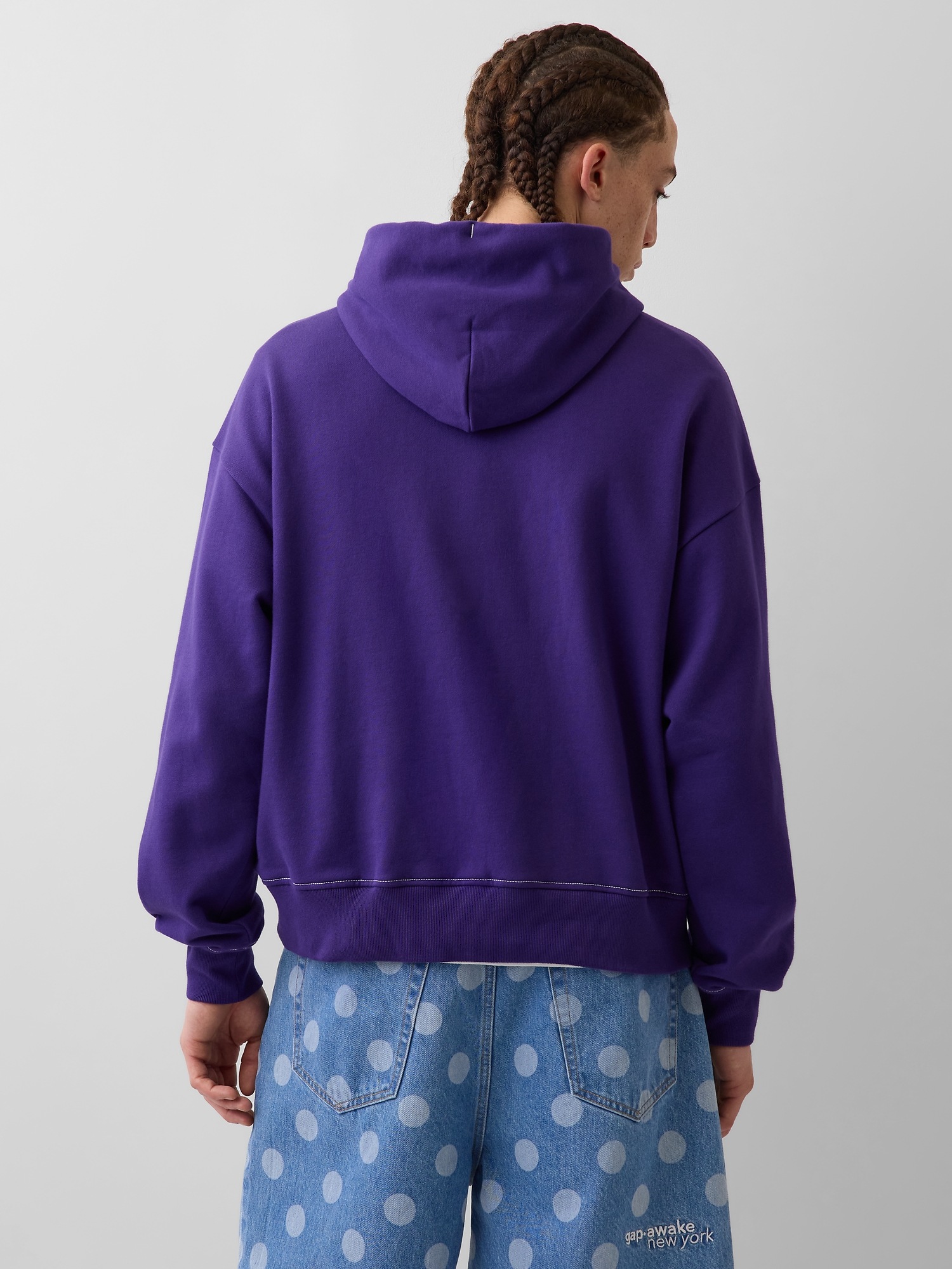 Мужские худи Gap × Awake NY Heavyweight Oversized Logo — фото 3