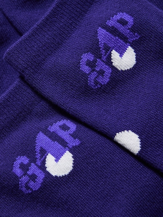 Image number 2 showing, Gap × Awake NY Logo Dotted Crew Socks
