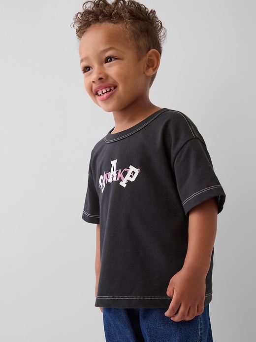 Image number 2 showing, Gap × Awake NY Toddler Relaxed Logo T-Shirt