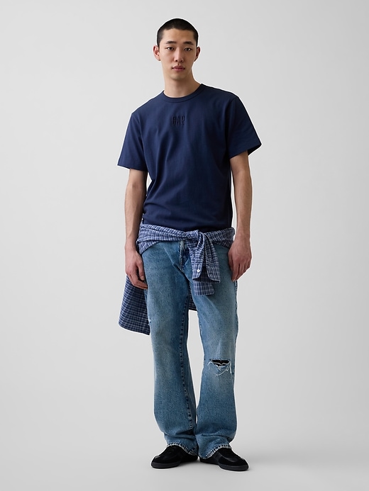 Image number 2 showing, Adult Heavyweight Relaxed Logo T-Shirt