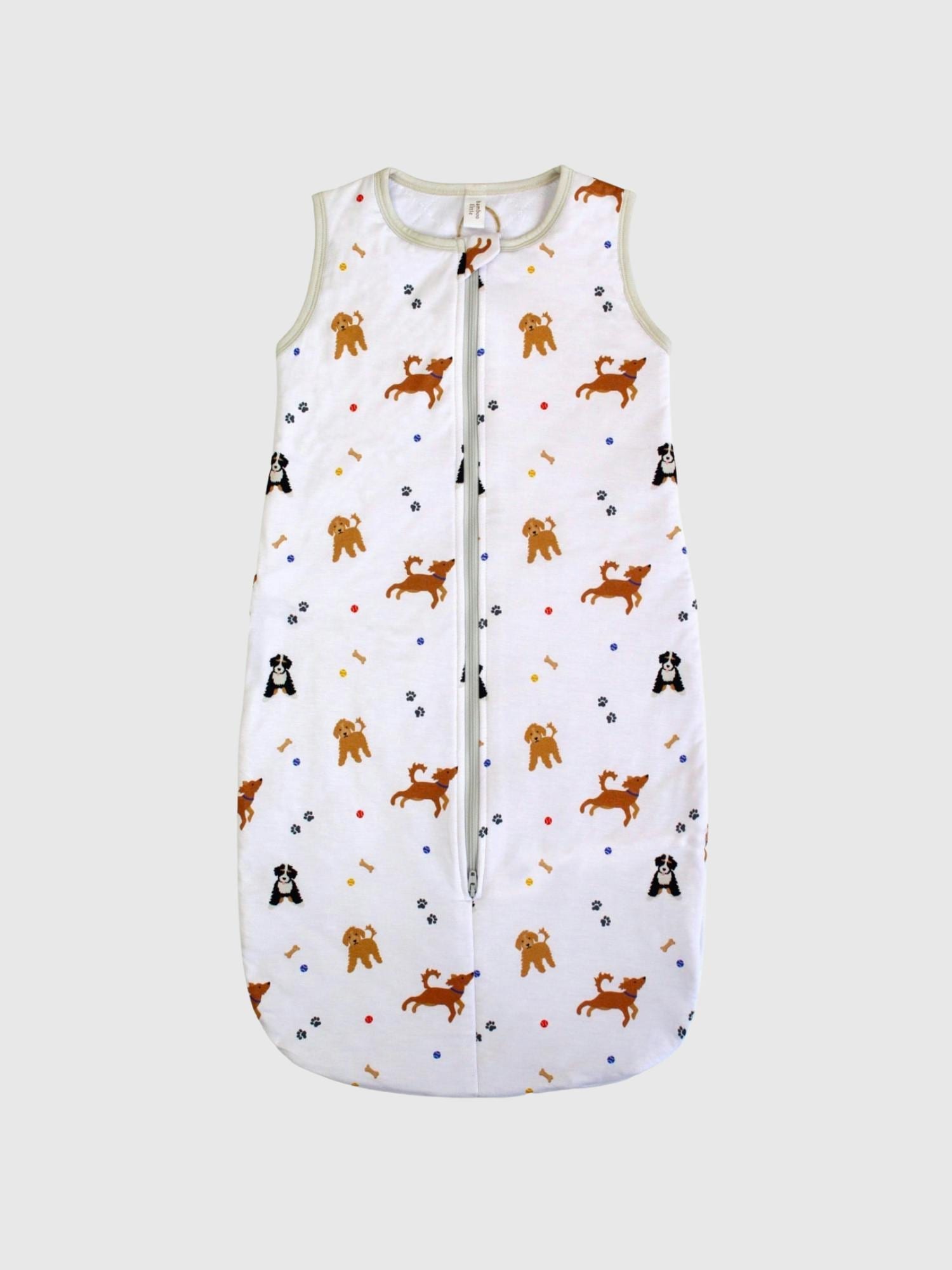 Bamboo Little Dogs Sleep Sack 0 to 12 months