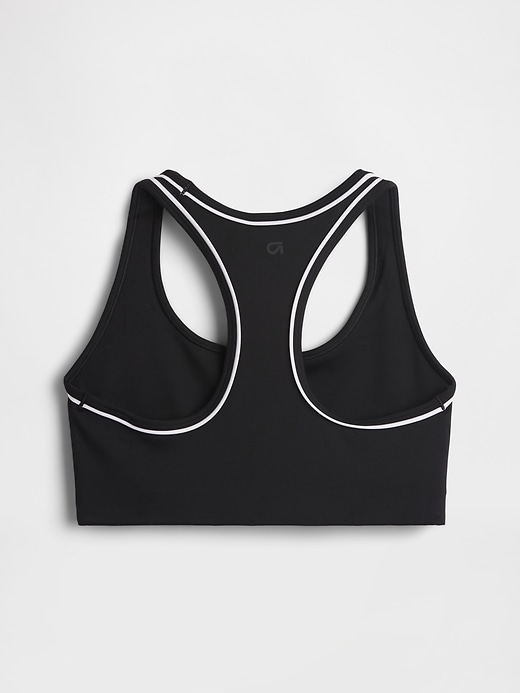 Image number 6 showing, GapFit Smooth Medium Impact Racerback Sports Bra