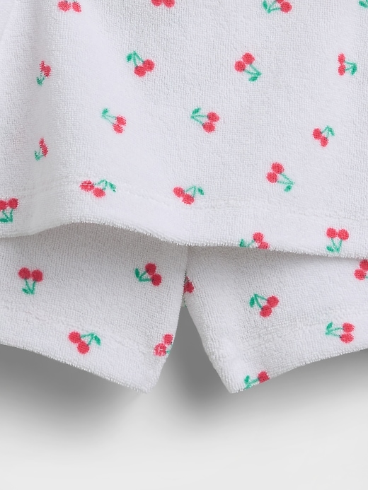Image number 4 showing, Kids Towel Terry Skort Outfit Set