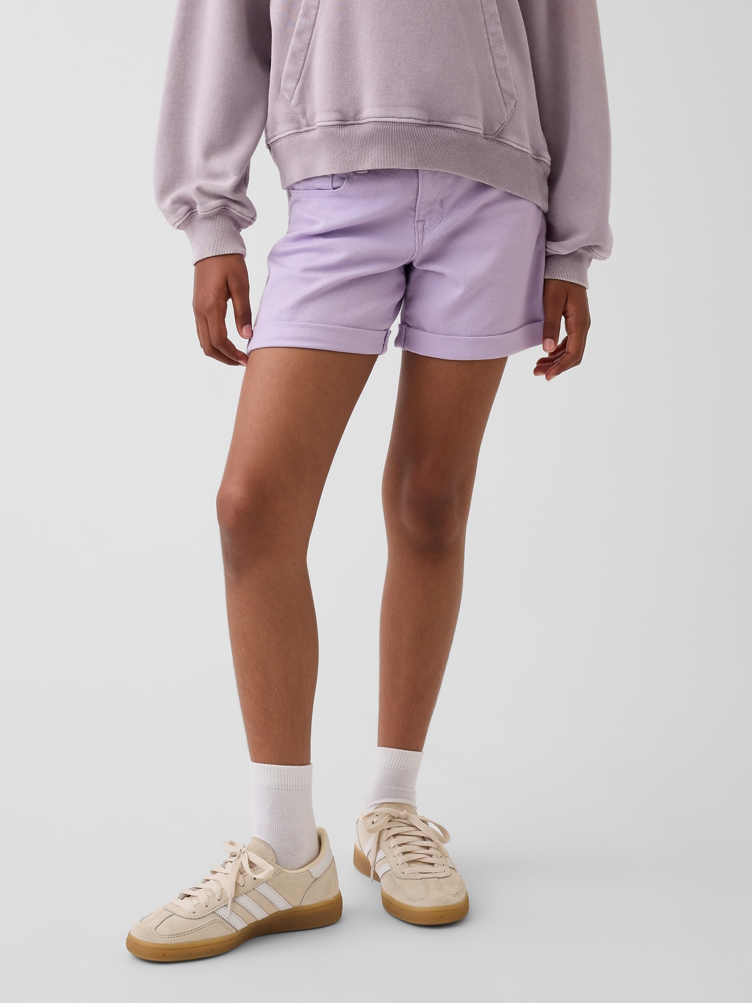 Детские шорты Gap Kids Denim Midi Shorts — фото 3