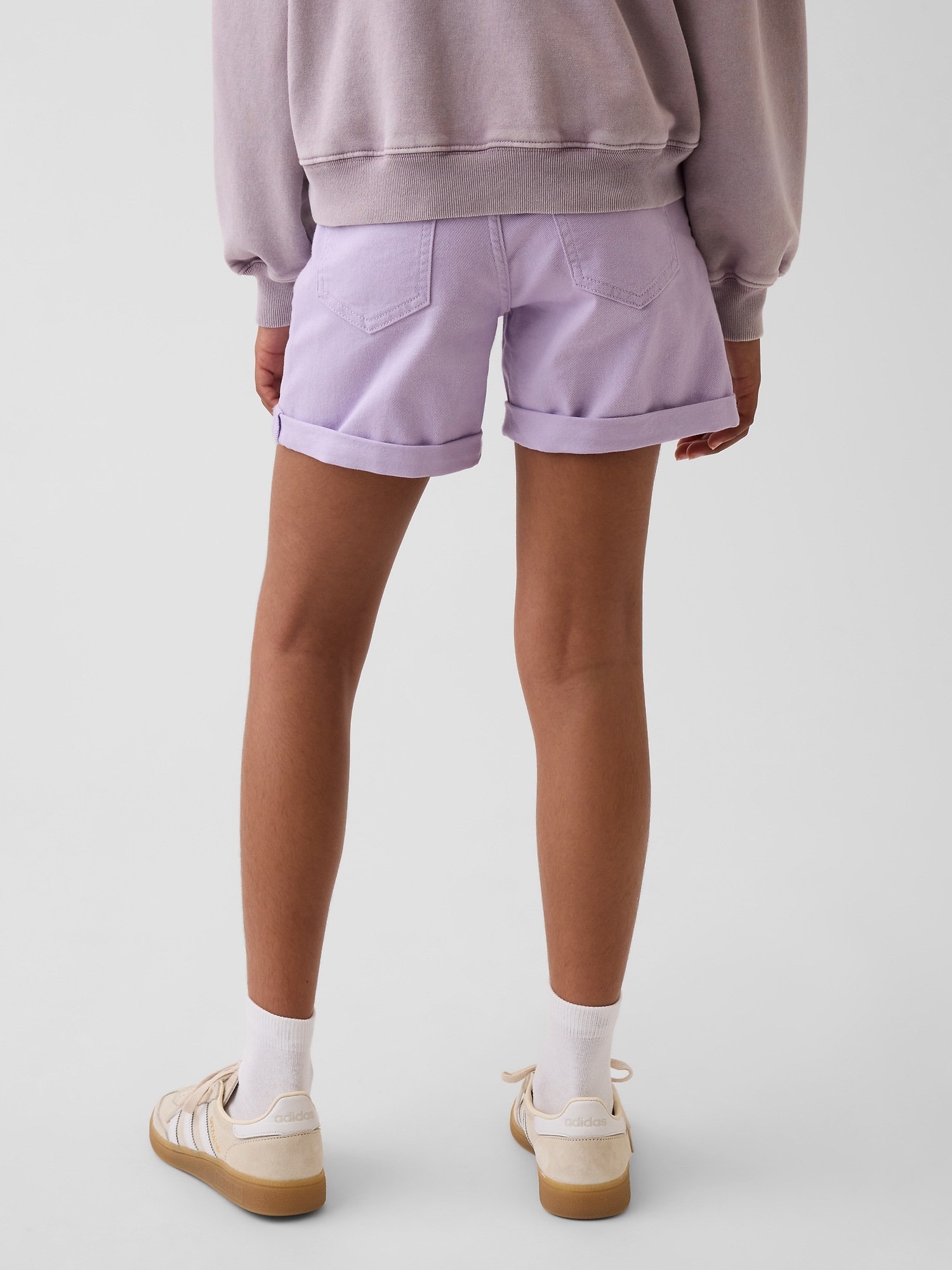 Детские шорты Gap Kids Denim Midi Shorts — фото 4