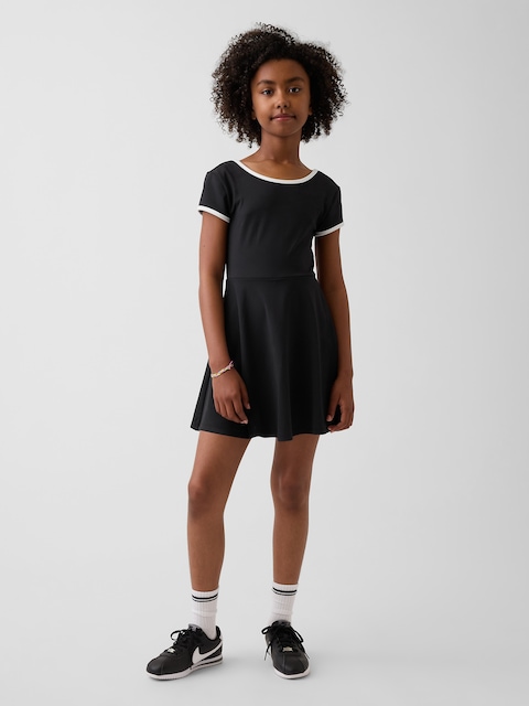 Kids Cap-Sleeve Athletic Dress