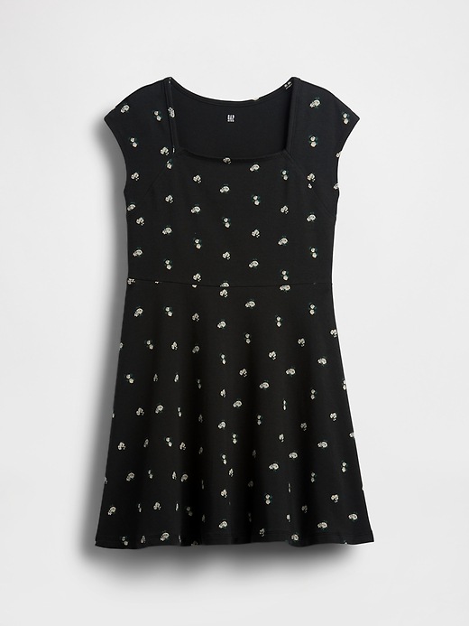Image number 2 showing, Kids Jersey Square-Neck Dress