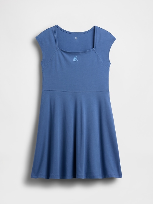 Image number 2 showing, Kids Jersey Square-Neck Dress