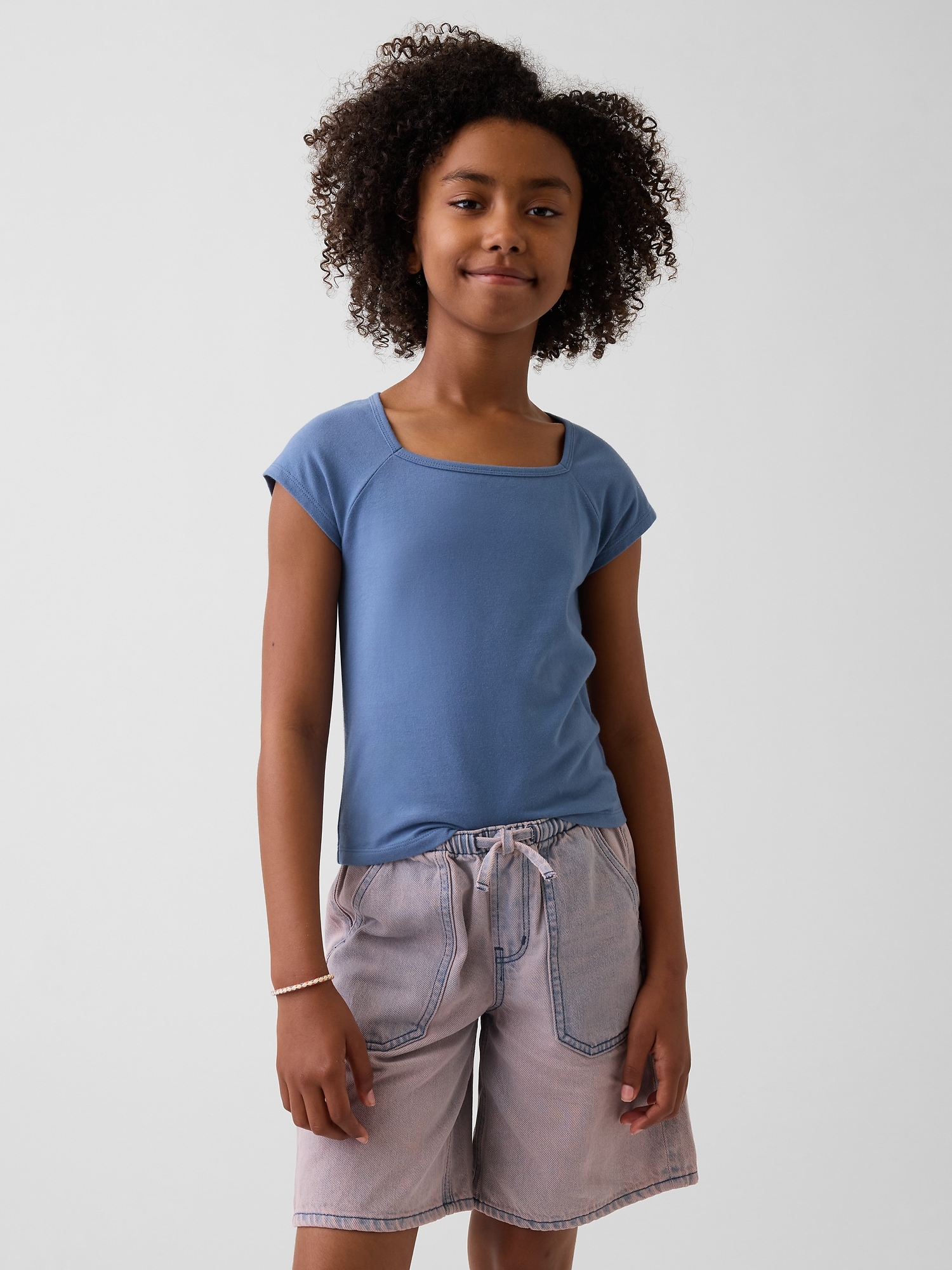 Kids Square-Neck T-Shirt