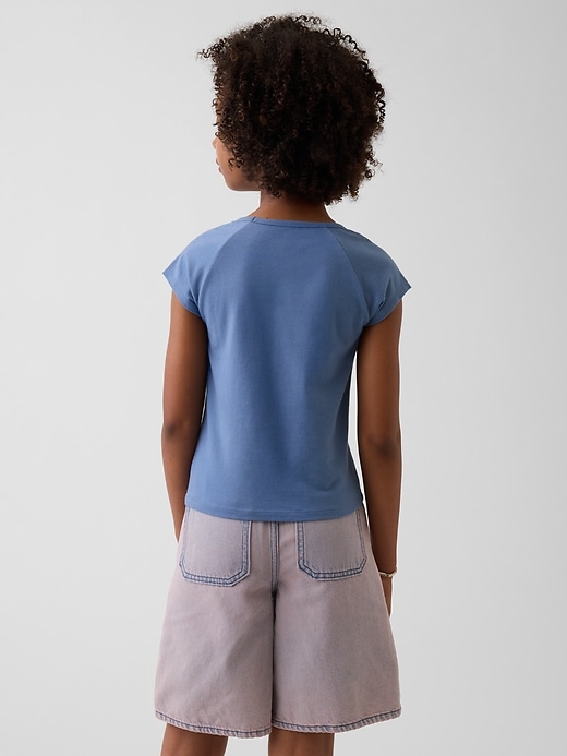 Image number 3 showing, Kids Square-Neck T-Shirt