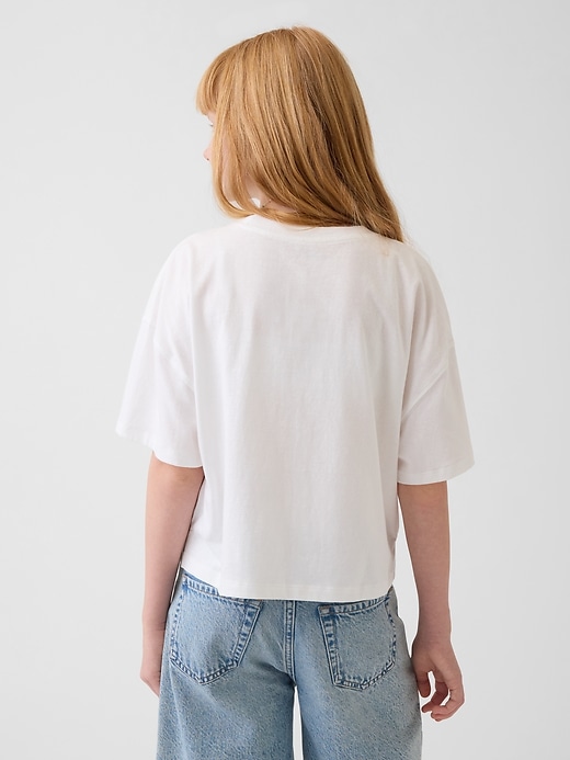 Image number 3 showing, Kids Oversized Graphic T-Shirt