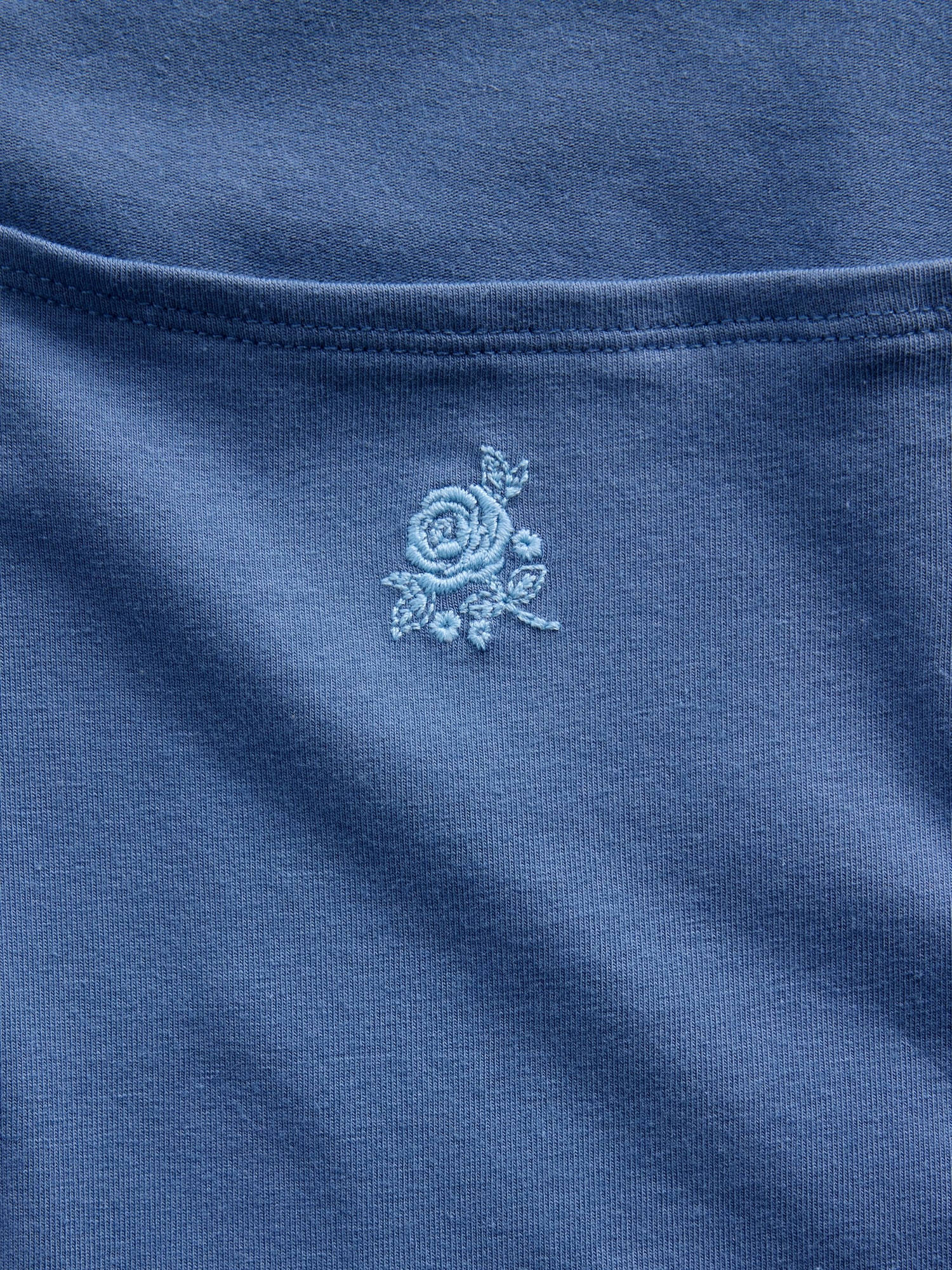 Kids Jersey Square-Neck Dress