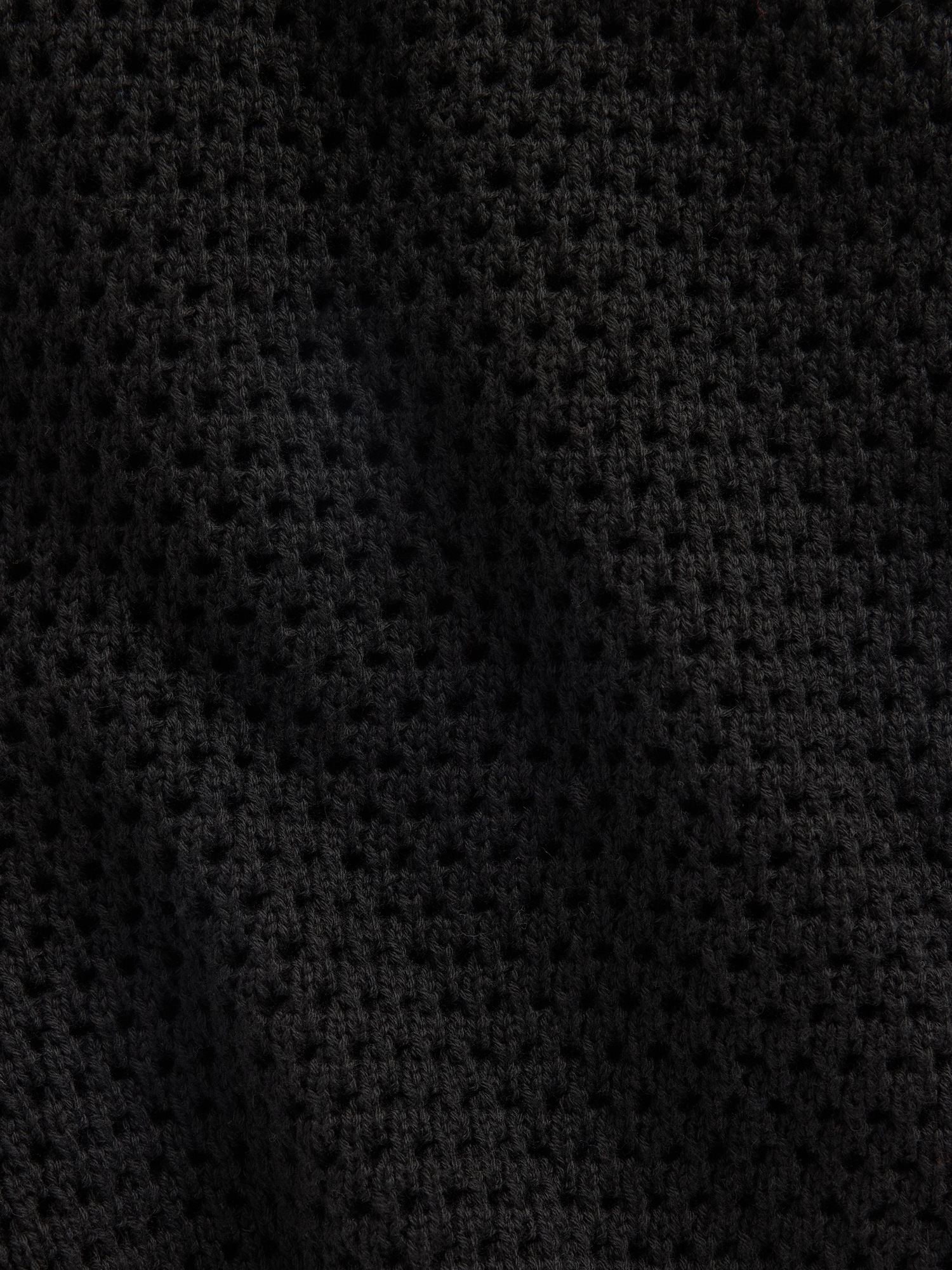 Женские шорты Gap 100% Cotton Crochet Easy, цвет: Чёрный — фото 5