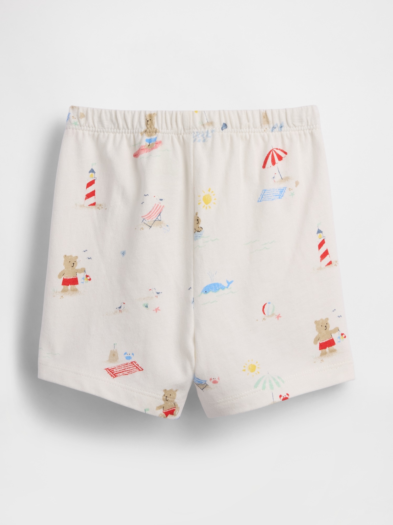 Детские шорты Gap Baby First Favorites TinyRib Stripe Pull-On Shorts — фото 2