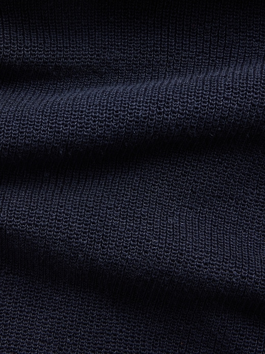 Image number 4 showing, Linen-Blend Camp Polo Sweater Shirt