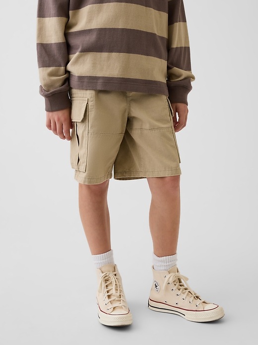 Image number 3 showing, Kids Relaxed Easy Cargo Shorts