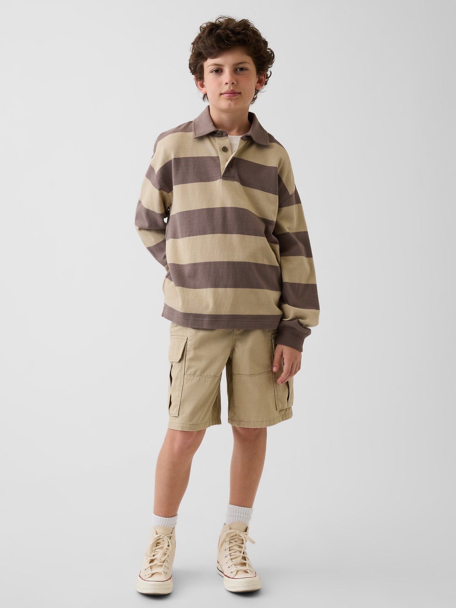 Kids Relaxed Easy Cargo Shorts