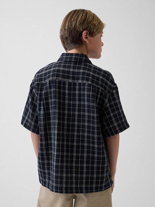 Image number 3 showing, Kids Cotton Gauze Shirt