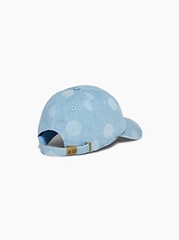 Image number 3 showing, Gap × Awake NY Dotted Denim Baseball Hat