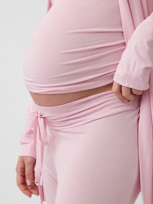 Image number 4 showing, Maternity Softest Modal 3-Piece Set