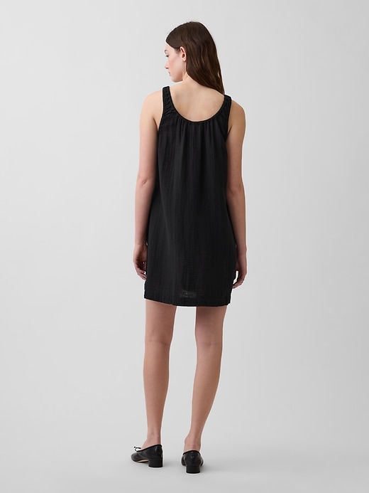 Image number 2 showing, Scoop Neck Button-Front Mini Dress