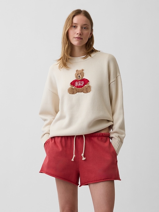 Image number 1 showing, 100% Cotton Oversized Sweater
