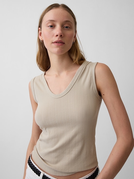 Image number 4 showing, Modern Rib Tank Top