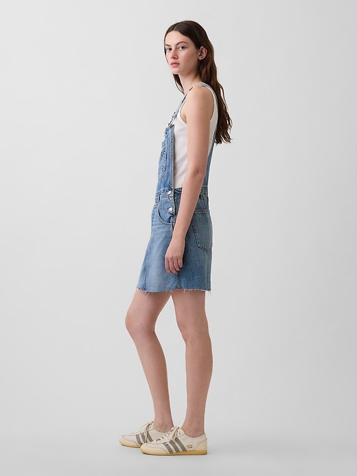 Image number 3 showing, Denim Mini Skirtall