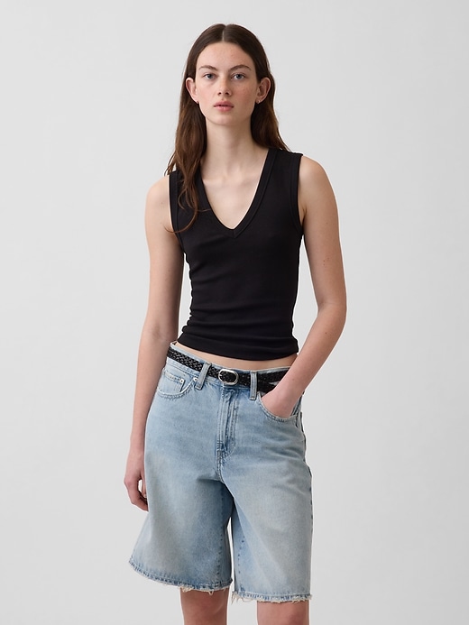 Image number 1 showing, Modern V-Neck Tank Top