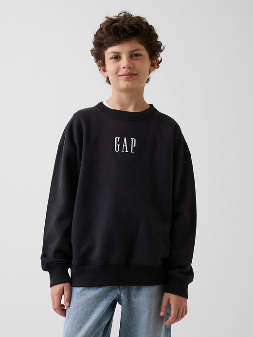 Image number 1 showing, Kids VintageSoft Relaxed Logo Sweatshirt