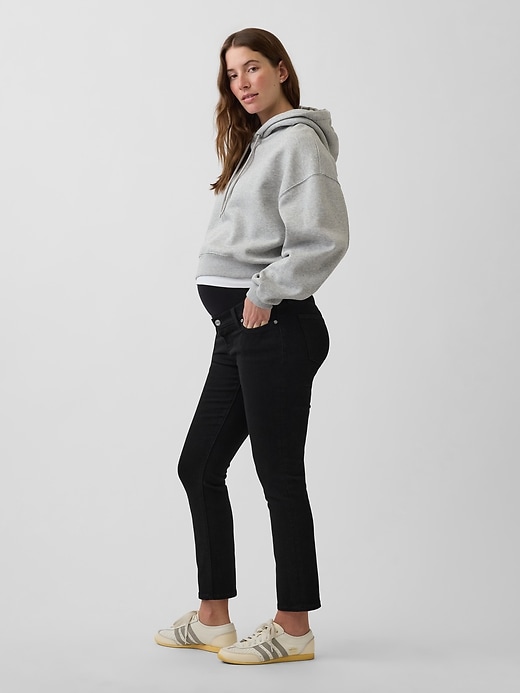 Image number 3 showing, Maternity Full Panel Slim Jeans
