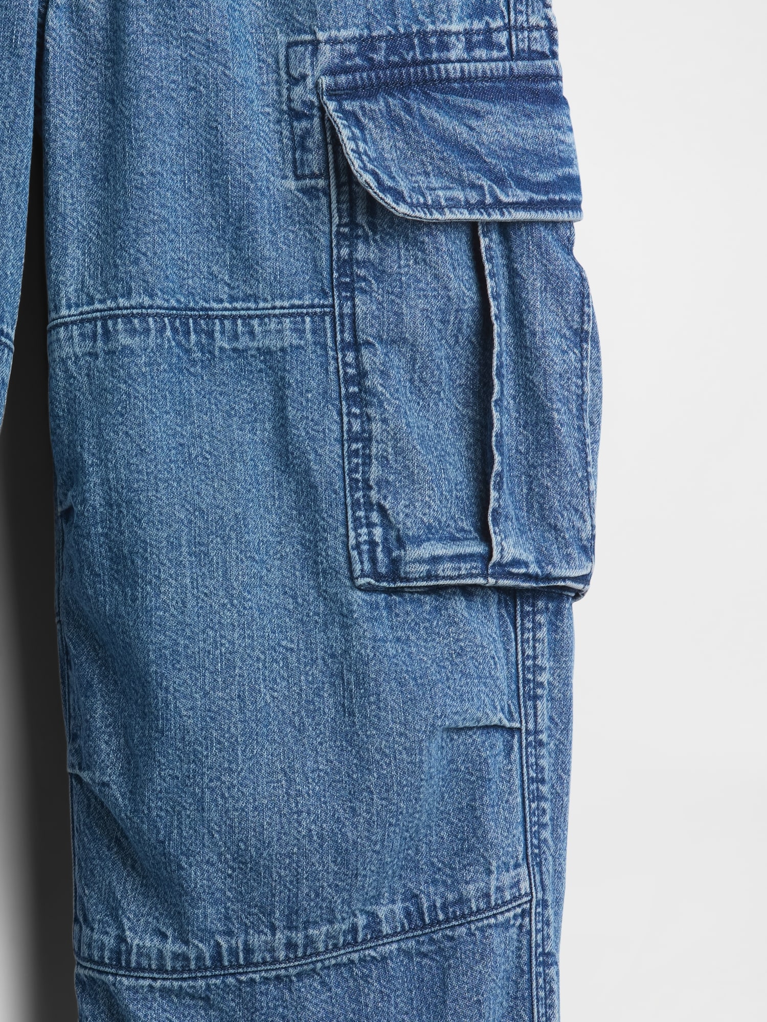 Детские джинсы Gap Kids Easy Cargo Jeans — фото 5
