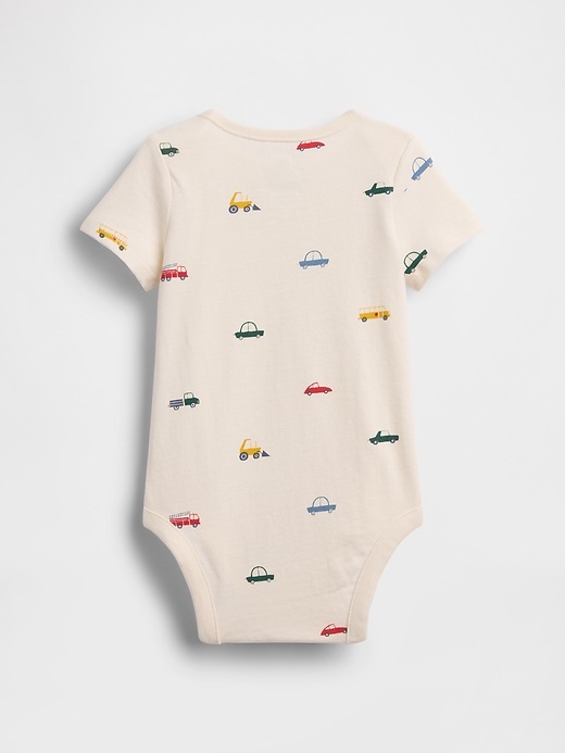 Image number 2 showing, Baby Organic Cotton Print Bodysuit