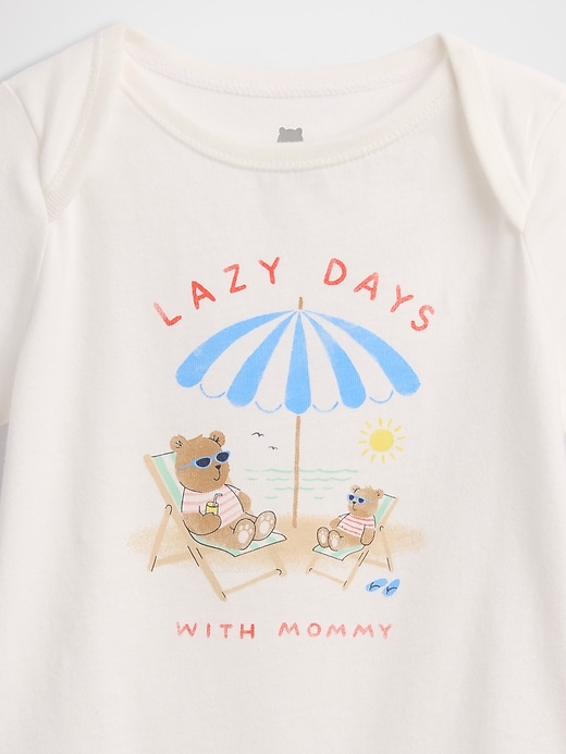 Image number 3 showing, Baby First Favorites Organic Cotton Graphic Bodysuit