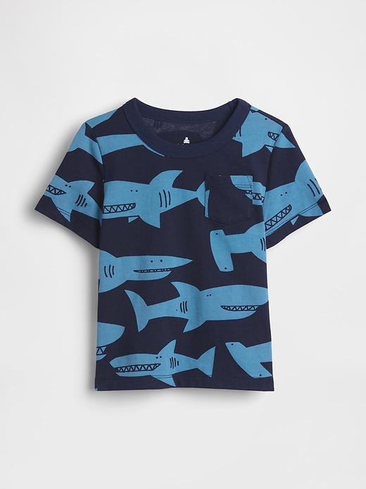 Image number 1 showing, Baby & Toddler Mix & Match Print Pocket T-Shirt