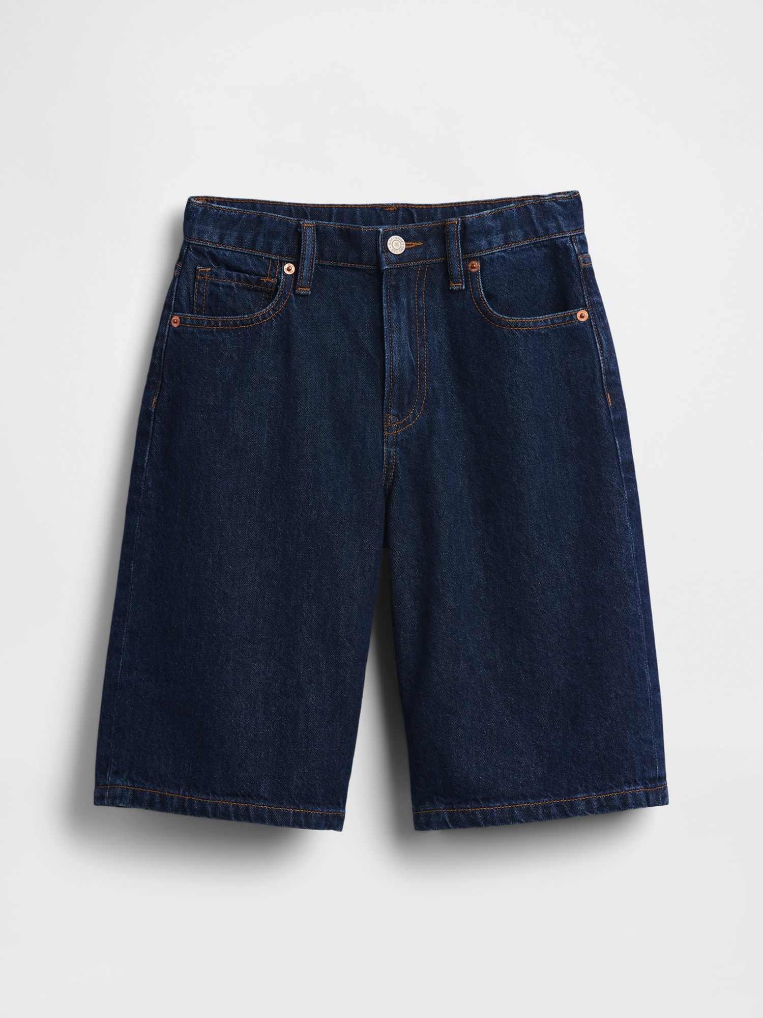 Детские шорты Gap Kids Baggy Denim Shorts — фото 2