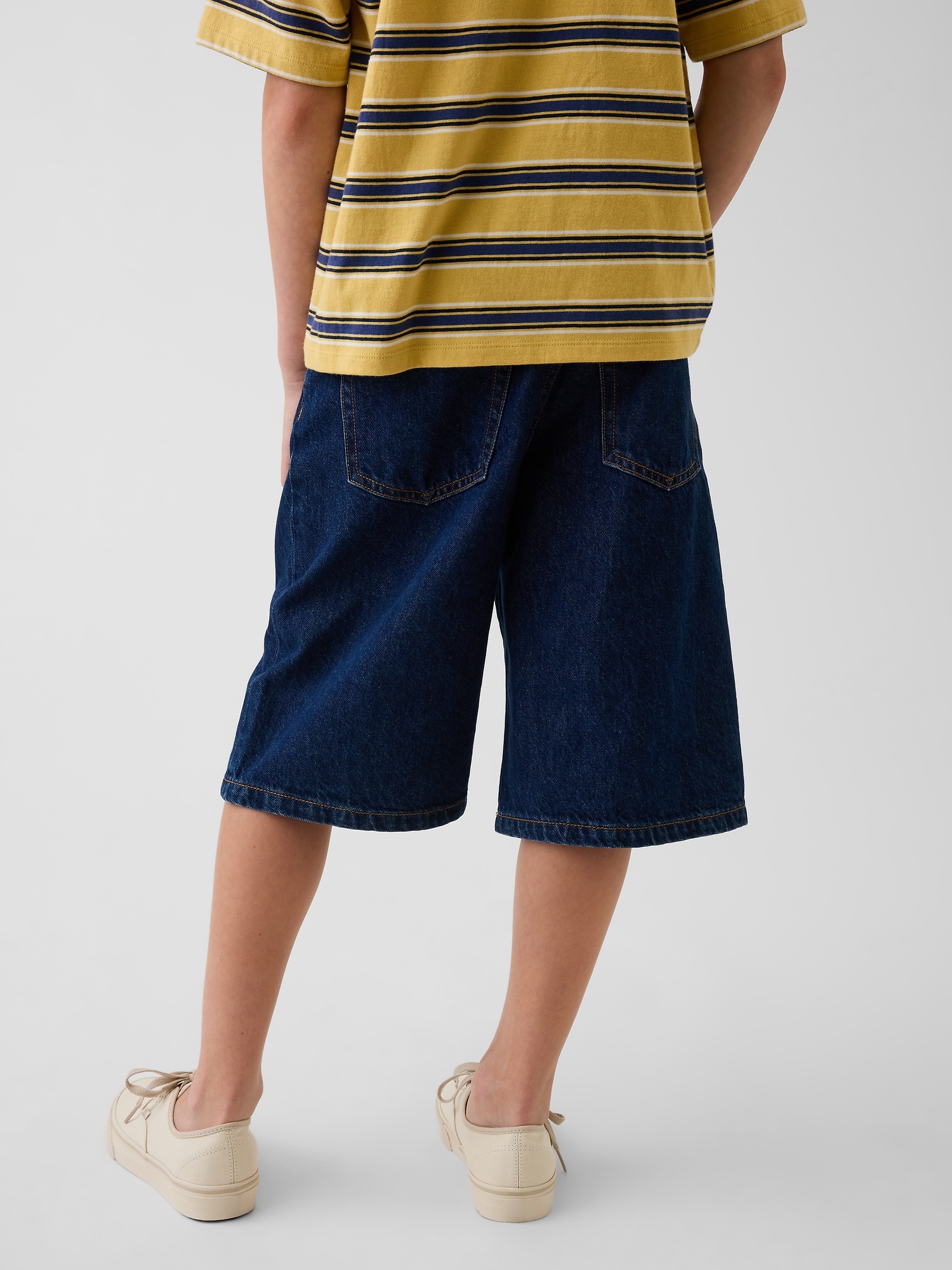 Kids Baggy Denim Shorts