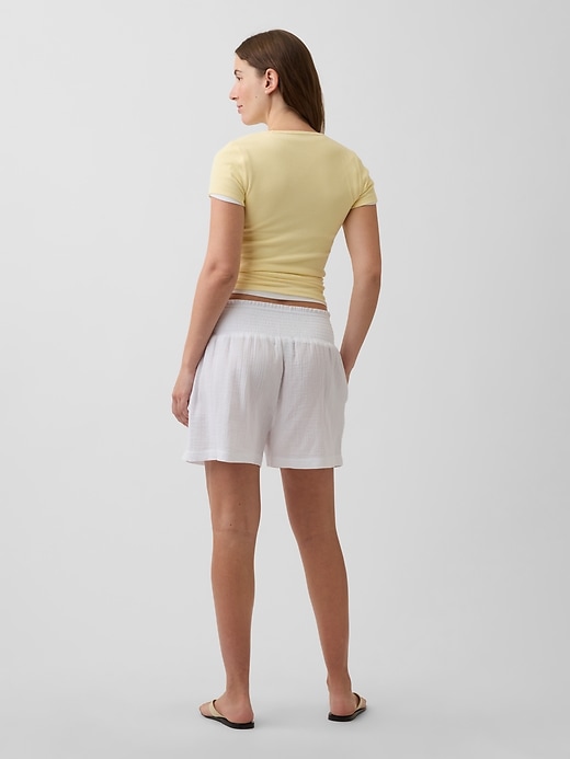 Image number 2 showing, Maternity Under Belly Easy Shorts