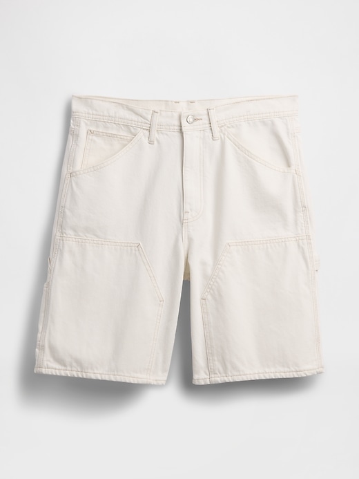Image number 7 showing, 9" Loose Denim Carpenter Shorts