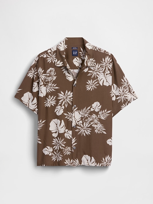 Image number 5 showing, Relaxed Camp Collar Shirt