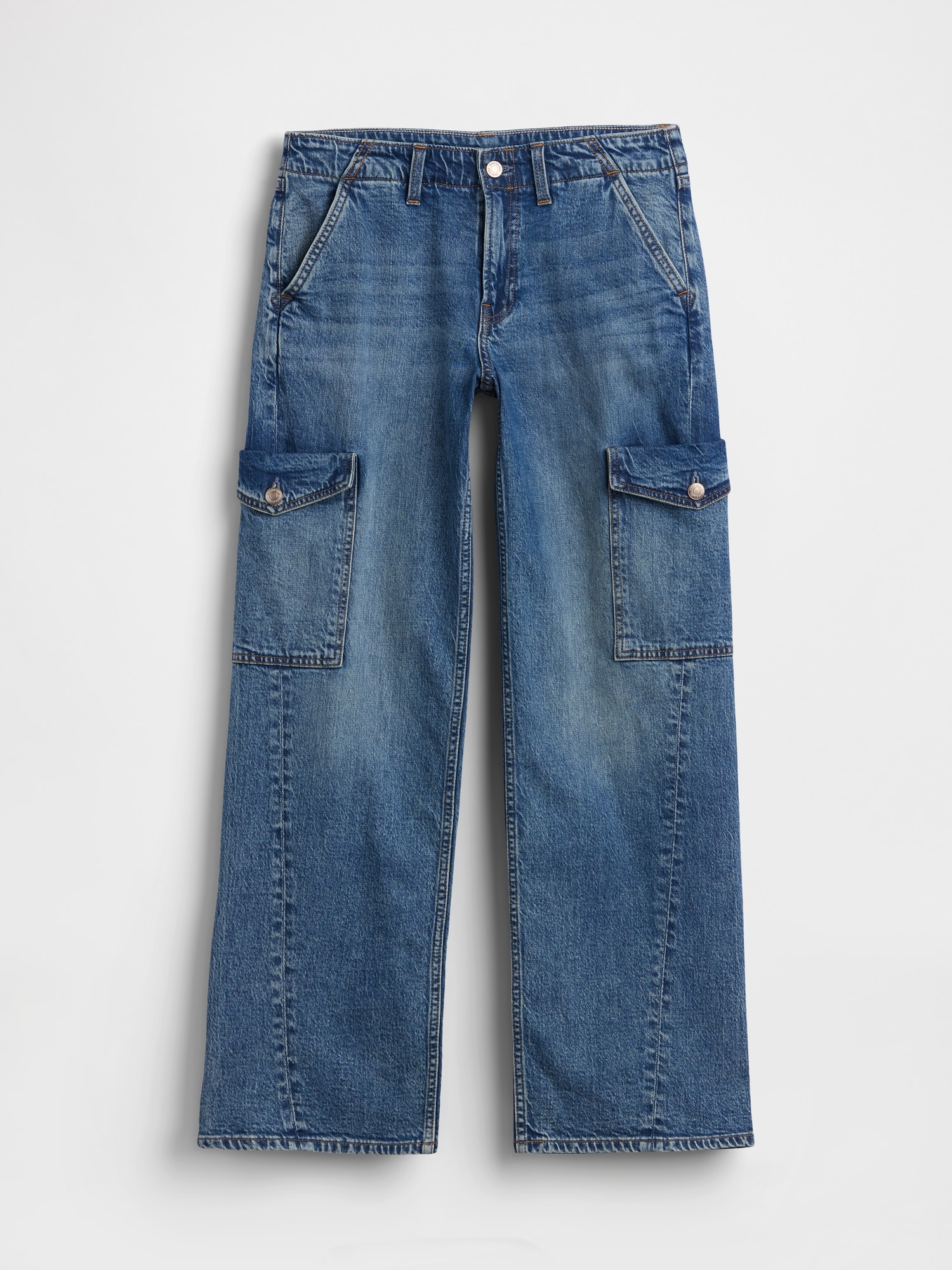 Low Rise '90s Loose Cargo Jeans